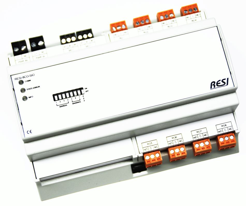 8CO-SIO Module Modbus ou ASCII à 8 sorties digitales