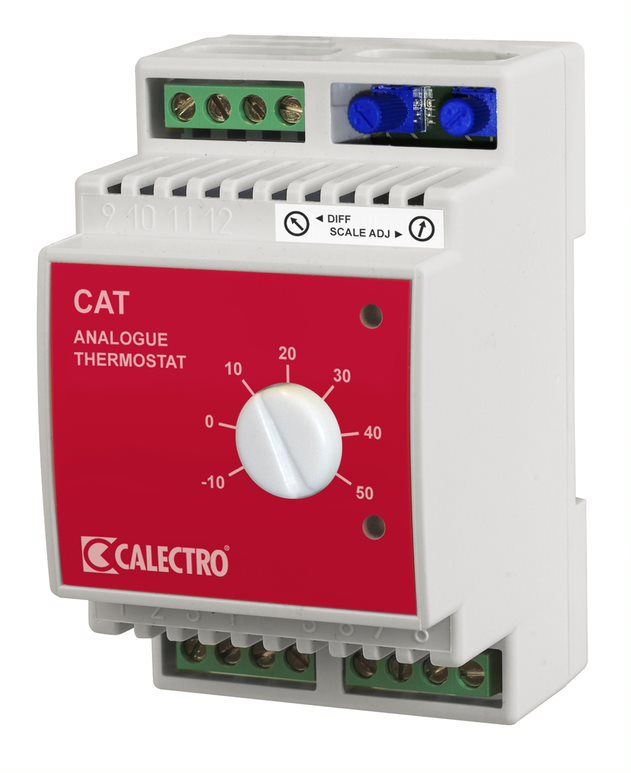 CA-CAT-230V Thermostat à 1 étage, pour rail DIN