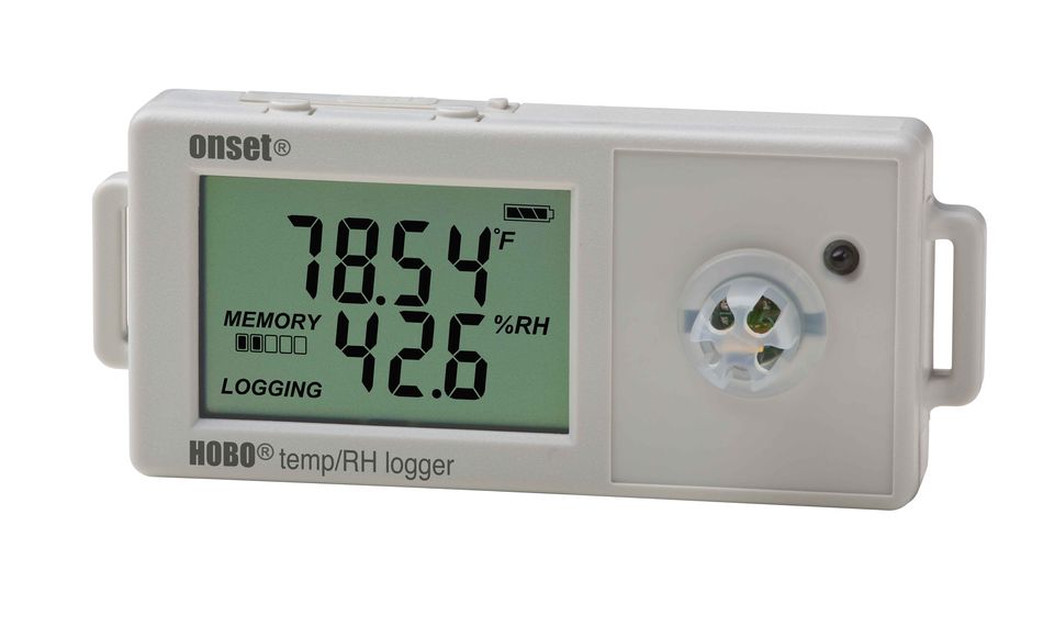 UX100-011 Enregistreur mobile de données de température et d'humidité avec affichage