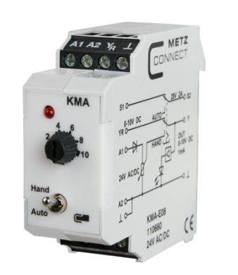 BT-KMA-E08 Module de commande manuelle analogique 0-10V pour vanne ou servomoteur