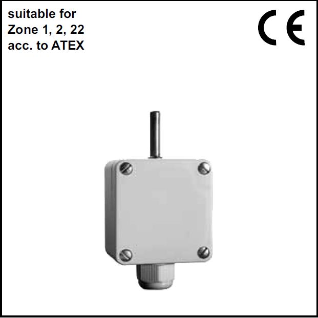 SCH-TFR-2G3D Capteur de température ATEX extérieur, pour zone 1, 2 et 22, IP65