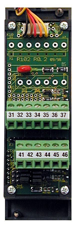 RSL0034 Module avec 1 commutateur 4 positions et 3 LED (en partie basse)